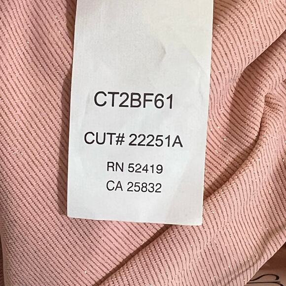 Citrus Reversible Crop Rashguard Swimsuit Top and Bottom Multi Womens Size Large - Picture 16 of 16